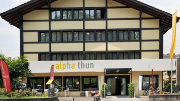 alpha thun food