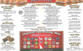 Firehouse Subs Highpointe menu