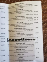 Hilltop Pizza Shop menu