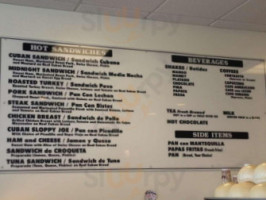 Kathy's Bakery Cafe menu