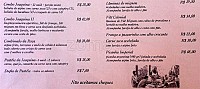 Joaquina Bar e Restaurante menu