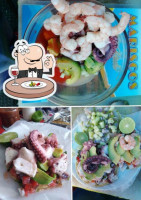 Mariscos Pato food