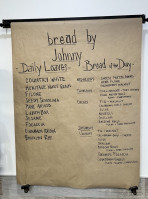 Bread By Johnny menu