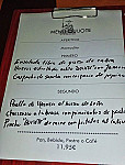 El Quijote Badalona menu