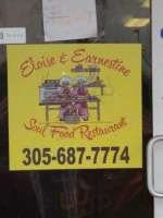 Eloise Earenestine Soul Food food