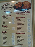 Dal Forno menu