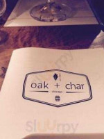 Oak Char food
