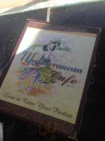 Mediterranean Cafe food