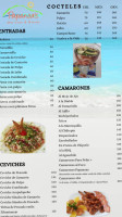 Papanoa's Mariscos Ostras menu