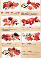 Sushi Osaka menu