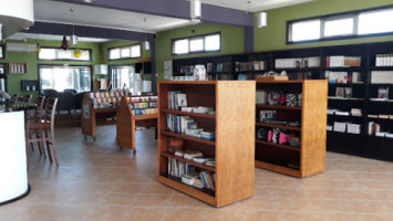 Praize Bookstore Coffee Shop inside