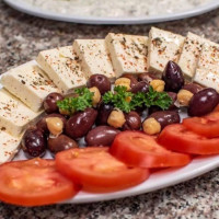 Olives Mediterranean Café food