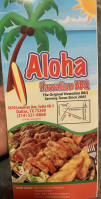 Aloha Hawaiian Barbecue food