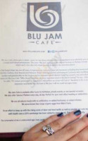 Blu Jam Cafe menu