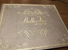 Belle Vue Lounge menu