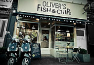 Olivers Fish And Chips inside