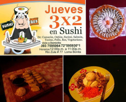 Sushi Los Plebes food