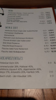 Cafe Im Kaufhaus C.j.schmidt menu