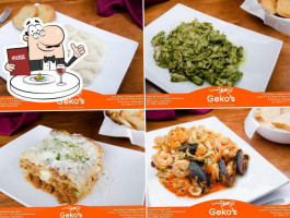 Geko's Trattoria Italiana food