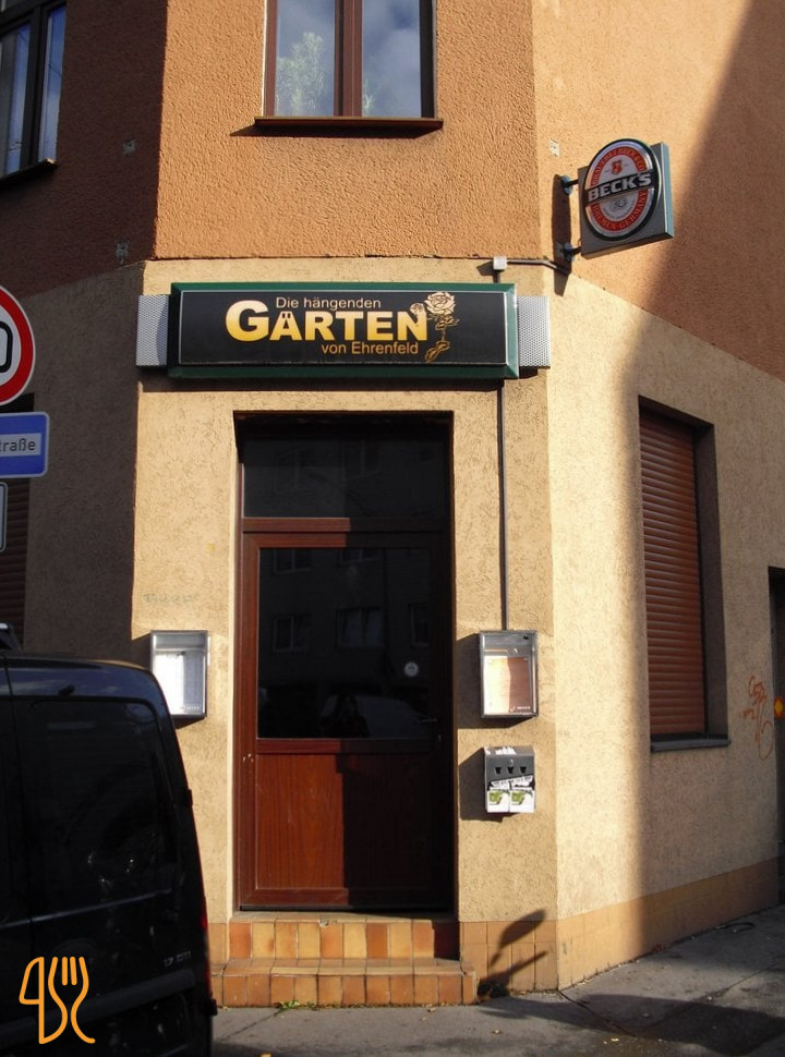 Die Hängenden Gärten Von Ehrenfeld aus Köln Speisekarte