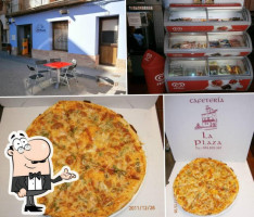 Cafeteria Pizzeria La Plaza food