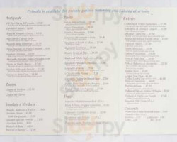 Primola menu
