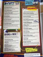 Pluckers Wing menu