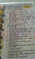 Venus Cafe menu