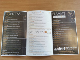 Pizzeria Da Vinci menu
