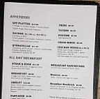 Chuckles Lounge menu