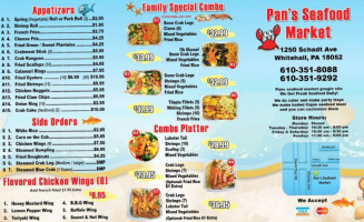 Pan's Seafood Market food
