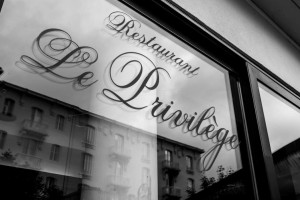 Restaurant du Casino Le Privilege food