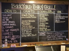 Backyard And Grill food