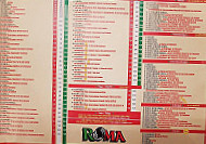 Pizzeria Roma menu
