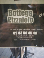 Bottega Del Pizzaiolo food