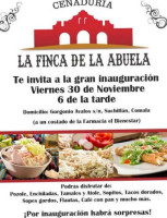 La Finca De La Abuela food