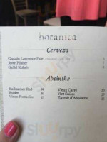 Botanica menu
