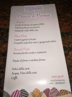 Pizzeria Stazione menu