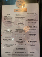 Songsan Korean Bbq menu