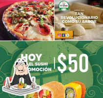 Vittorio's Shushi&pizzas food