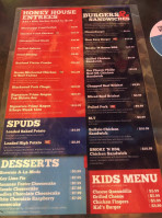 Smoke'n Honey House menu