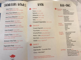 Wokcano Downtown La menu