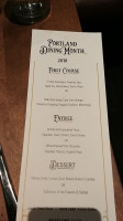 Tanner Creek Tavern menu