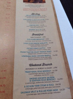 Riverway Cafe menu
