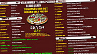 Pizzeria Glada Laxen menu