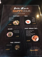 Sushi Eyaki menu
