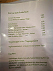 Cafe Miteinander menu