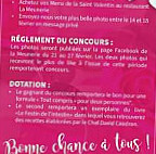 La Meunerie menu