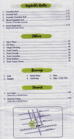 Sushi Bell menu