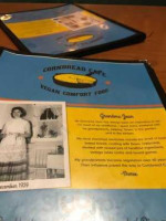 Cornbread Cafe menu